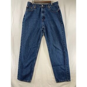 Levi's Jeans Women 14 Blue 560 Loose Fit Straight Leg High Rise Vintage 32x32